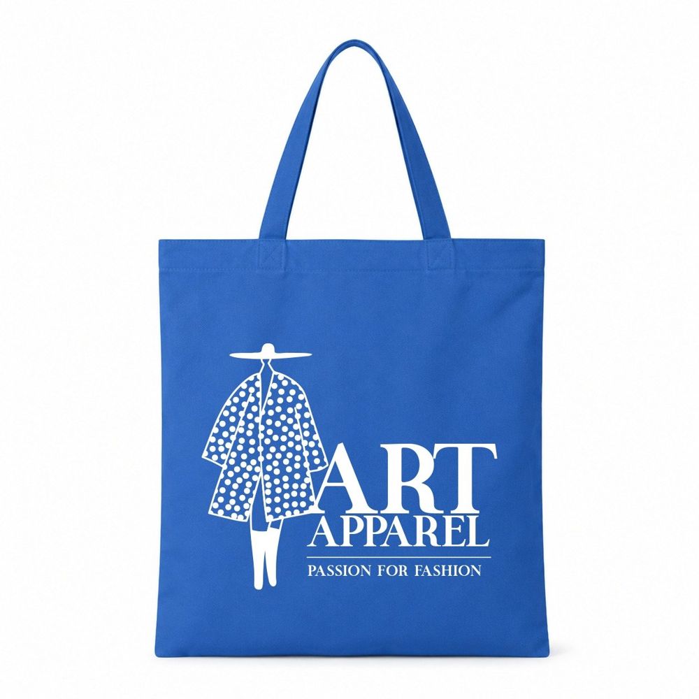 Natural canvas tote bag